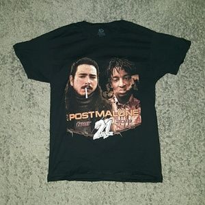 Post Malone 21 Savage 2018 Tour Tshirt